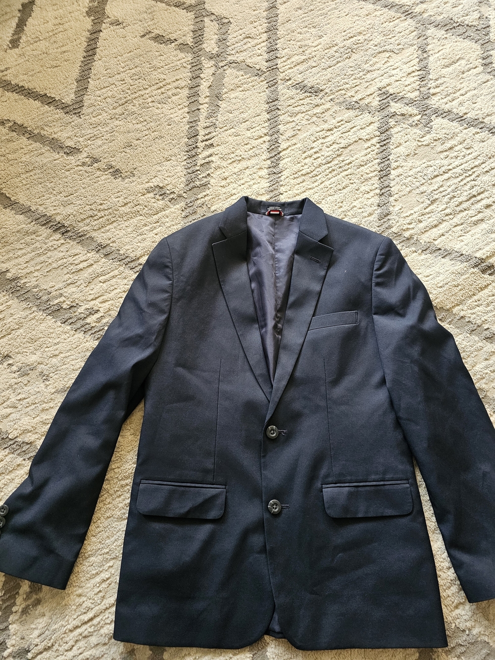 Tommy Hilfiger Dark Navy Two-Button Sport Coat